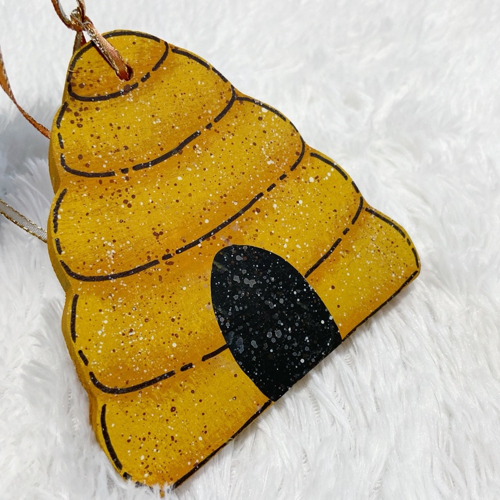 🐝 Large Handmade Beehive Ornament/Wall Hanging